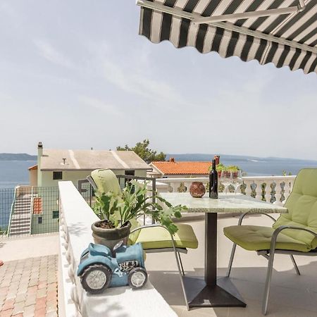 Lovely Apartment In Brela With House Sea View 외부 사진