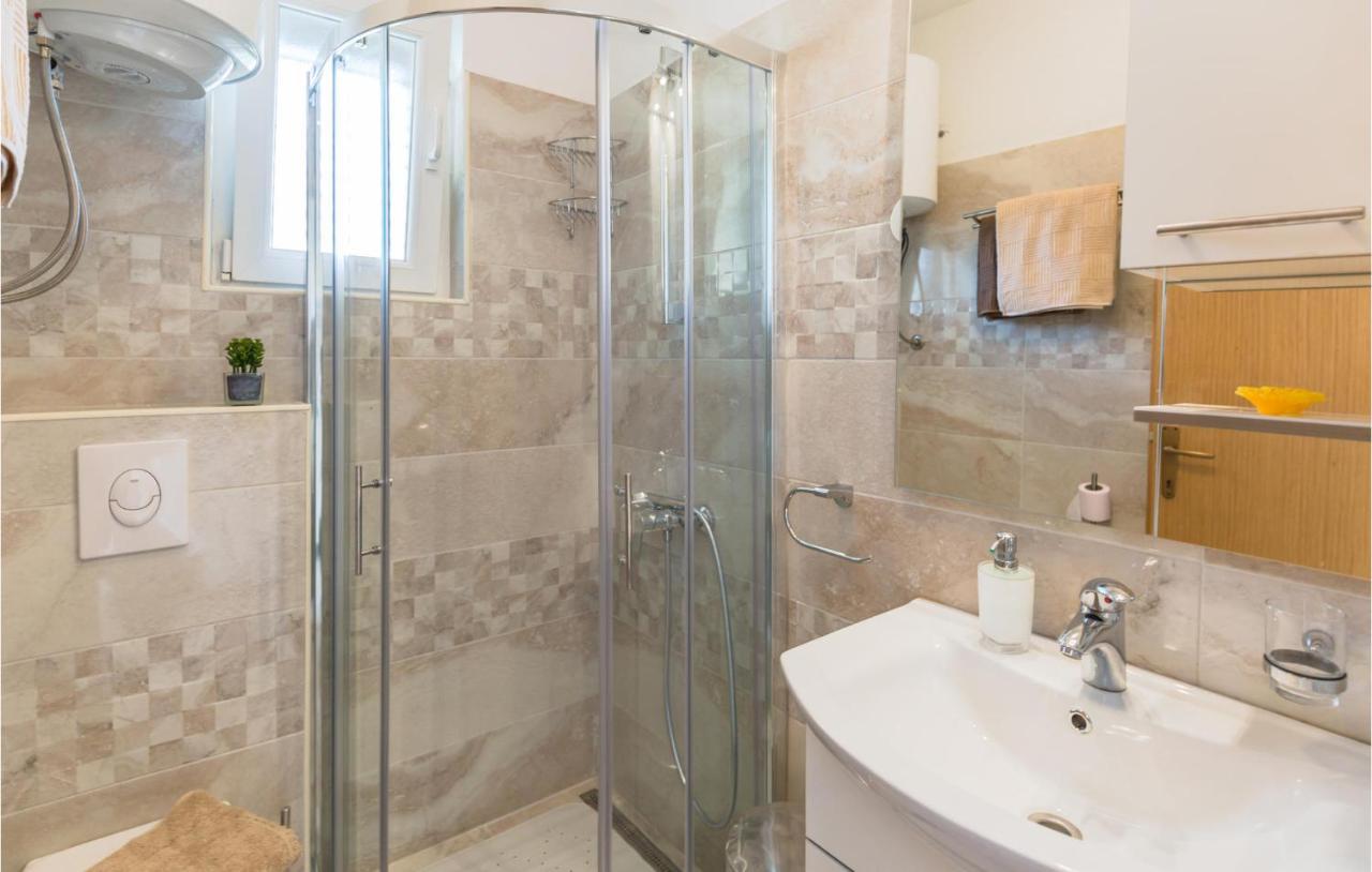 Lovely Apartment In Brela With House Sea View 외부 사진