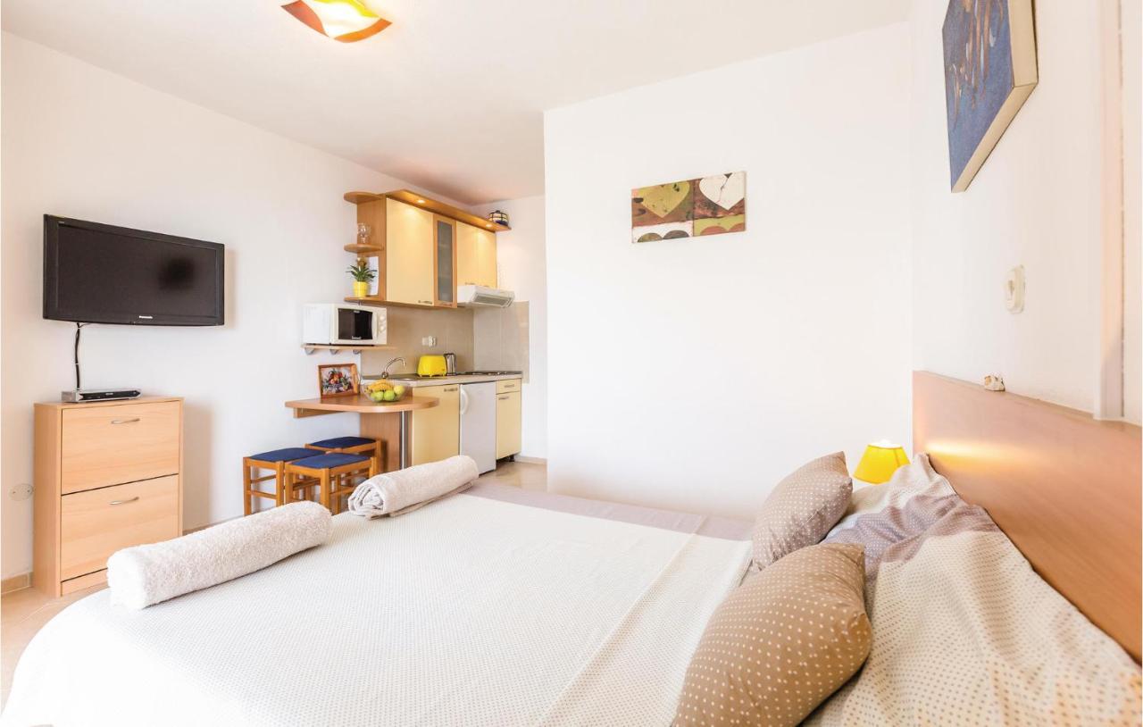Lovely Apartment In Brela With House Sea View 외부 사진
