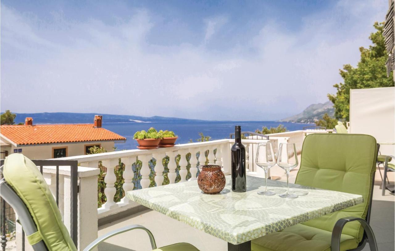Lovely Apartment In Brela With House Sea View 외부 사진